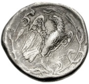 Stater - 109th Olympiad, Greece (ancient), 344 BC reverse image