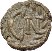 Nummus - Justinian I Carthage; C N reverse image