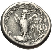 Stater - 111th Olympiad, Greece (ancient), 336 BC reverse image