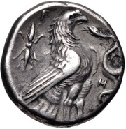 Stater - 113rd Olympiad, Greece (ancient), 328 BC reverse image