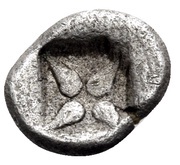 Hemiobol, Greece (ancient), 510 BC - 480 BC reverse image