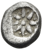 Hemidrachm, Greece (ancient), 525 BC - 510 BC reverse image