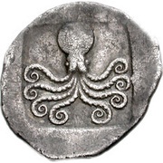 Didrachm, Greece (ancient), 500 BC - 465 BC reverse image