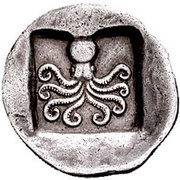 Didrachm, Greece (ancient), 500 BC - 465 BC reverse image