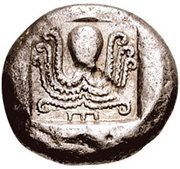Tetradrachm, Greece (ancient), 500 BC - 465 BC reverse image