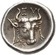 Hemidrachm, Greece (ancient), 357 BC - 338 BC reverse image