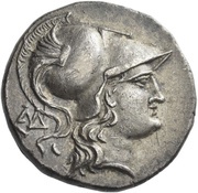 Tetradrachm - Amyntas Side obverse image