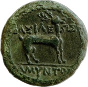 Æ - Amyntas, Greece (ancient), 36 BC - 25 BC reverse image