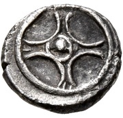 Obol, Greece (ancient), 450 BC - 410 BC reverse image