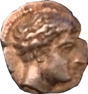 Obol M A obverse image