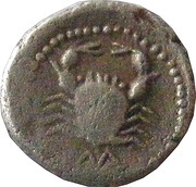 Litra - Crab, Greece (ancient), 470 BC - 450 BC reverse image