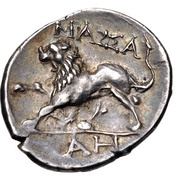 Tetrobol multiple, Greece (ancient), 125 BC - 90 BC reverse image