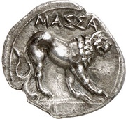 Drachm, Greece (ancient), 400 BC - 375 BC reverse image