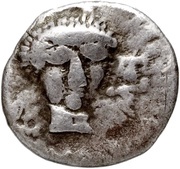 Trihemiobol horse left obverse image