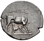 Drachm - Amphias & Themistokles obverse image