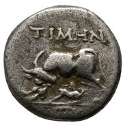 Drachm - Timen and Damophontus obverse image