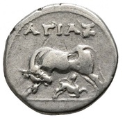 Drachm - Agias and Kados obverse image