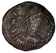 5 Nummi - Justin II Ravenna obverse image