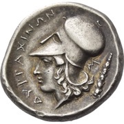 Stater, Greece (ancient), 350 BC reverse image