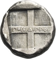 Tetradrachm - Poseidippo, Greece (ancient), 380 BC - 350 BC reverse image