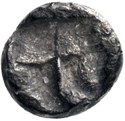 Hemiobol, Greece (ancient), 550 BC - 500 BC reverse image