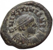 4 Nummi - Justinian I Thessalonica obverse image