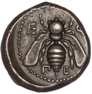Tridrachm, Greece (ancient), 394 BC - 387 BC reverse image