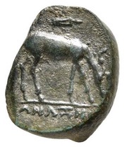 Æ18 - Anaxilas, Greece (ancient), 190 BC - 170 BC reverse image