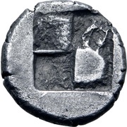 Diobol, Greece (ancient), 500 BC - 480 BC reverse image