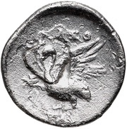 Diobol, Greece (ancient), 380 BC - 360 BC reverse image