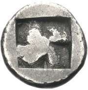 Didrachm, Greece (ancient), 499 BC - 494 BC reverse image