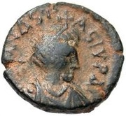 5 Nummi - Anastasius I Dicorus Antioch; Type Є A?N obverse image