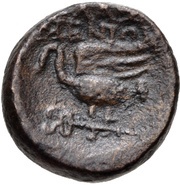 Æ18, Greece (ancient), 190 BC - 30 BC reverse image