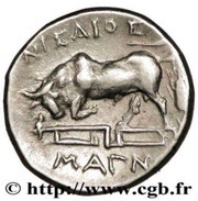 Magnesia Ionia Diobol, Greece (ancient), 350 BC reverse image