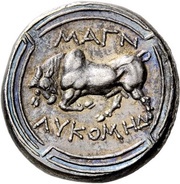Tetradrachm - Lykomedes, Greece (ancient), 350 BC - 325 BC reverse image