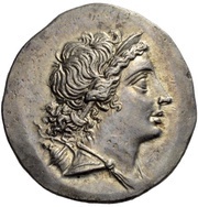 Tetradrachm - Erognetos, son of Zopyrion obverse image