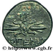 Dichalkon - Diogenes, Greece (ancient), 100 BC - 50 BC reverse image