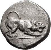 Diobol obverse image