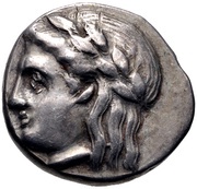 Hemidrachm obverse image