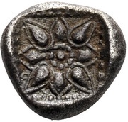 1⁄16 Stater, Greece (ancient), 525 BC - 475 BC reverse image
