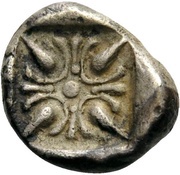 1⁄12 Stater, Greece (ancient), 525 BC - 475 BC reverse image