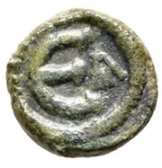 5 Nummi - Justinian I Constantinopolis; Small Module reverse image