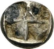 Diobol, Greece (ancient), 521 BC - 478 BC reverse image