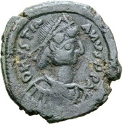 5 Nummi - Justinian I Cherson obverse image