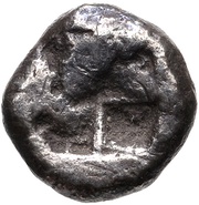 Hemidrachm, Greece (ancient), 521 BC - 478 BC reverse image
