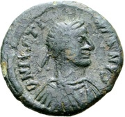 5 Nummi - Justinian I VICTOR; Cherson obverse image