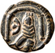 5 Nummi - Justinian I Antioch; Tyche, Byzantine states, 527-565 reverse image