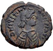 5 Nummi - Justinian I Antioch; no Symbol obverse image