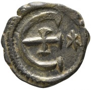 5 Nummi - Justinian I Antioch; ✶, Byzantine states, 527-565 reverse image