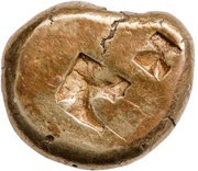Stater, Greece (ancient), 626 BC - 522 BC reverse image